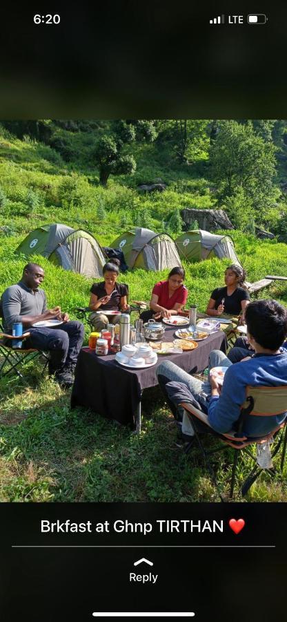 Survival In Forest, Tirthan Valley Bandal Exterior foto